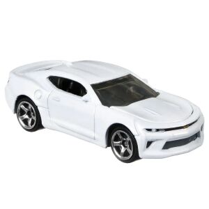 Matchbox Moving Parts Mașinuță de jucărie Chevrolet Camaro albă 1:64 - Mattel