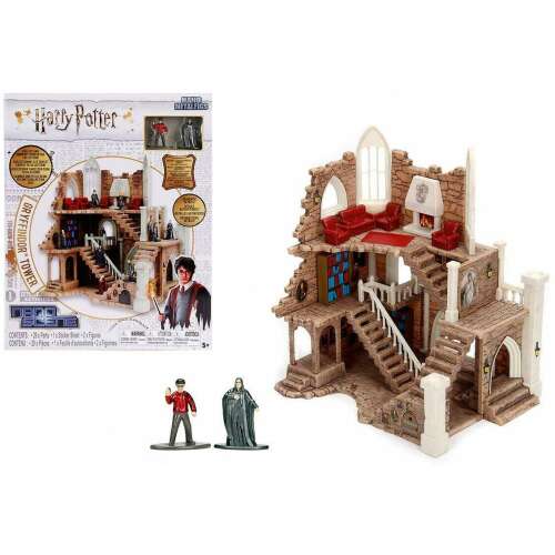 Jada Harry Potter Griffendél torony Figurákkal