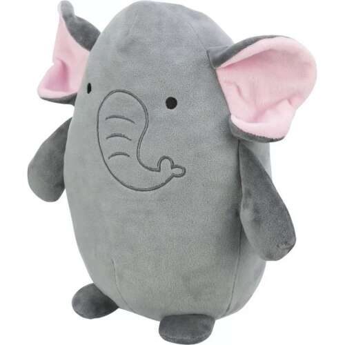 Trixie plüss elefánt játék, 27cm, szürke rózsaszín fülekkel - Kutyajáték