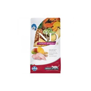 N&D Tropical Selection Csirkés Felnőtt Macskaeledel 1,5 kg - N&D