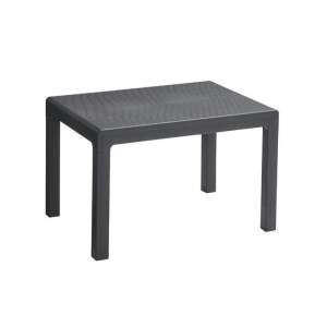 Kerti/terasz bútorkészlet, grafit, 1 asztal, 1 pad, 2 szék, Emily 74832165 