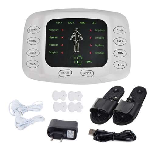 Stimulator muscular și nervos Izom ideg ems tens elektrostimulátor lebenyek cu accesorii