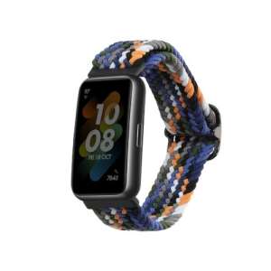 Pasek zamienny Kwmobile do smartwatcha Huawei Band 7, wielokolorowy pasek nylonowy - Pasek do inteligentnego zegarka