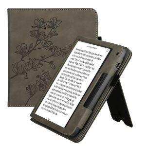 Kwmobile puzdro pre Tolino Vision 6, ekologická koža, sivá, 56600.08 131496253 - Počítače a doplnky