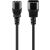 Kabel zasilający Goobay Kabel przedłużający IEC C14 - IEC C13 3m (95287) 74838455