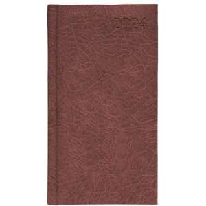 ALISCA 2024 Zsebnaptár, Bordó, Heti Tervező - Irodai kiegészítő