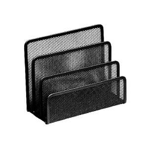 Levéltartó fémhálós 3 részes fekete