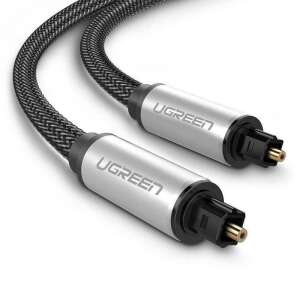 UGREEN AV108 1m Toslink Optical Audio Cable, braided, grey, gold plated connectors - Cable