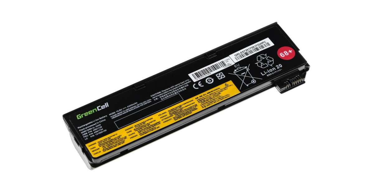 Green Cell akkumul tor Lenovo ThinkPad 10.8V 4400mAH LE57