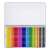 STAEDTLER Ergo Soft 157 colored pencils, 36 brilliant colors, metal tin, open