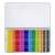 STAEDTLER Ergo Soft 157 colored pencils, 36 brilliant colors, metal tin, open