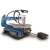 Scheppach DECO-XLS scroll saw with foot pedal control, LED light, adjustable speed, and dust extraction