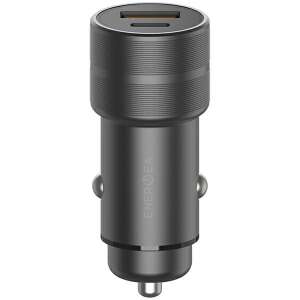 ENERGEA autós töltő USB-C és USB porttal, fekete - Energea