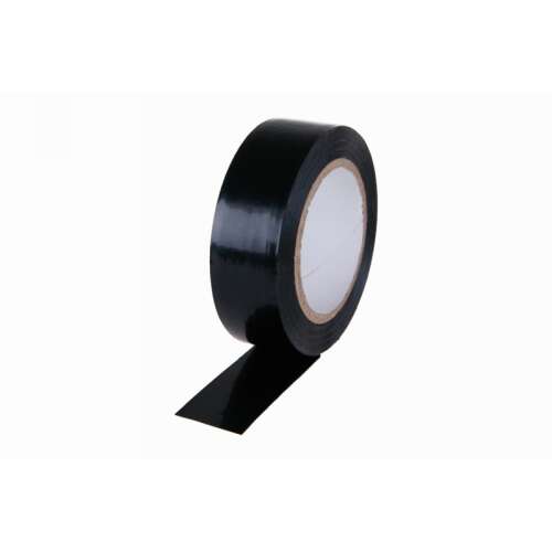 Fekete PVC szalag, 0,13 mm x 19 mm x 10 m - Ragasztószalag