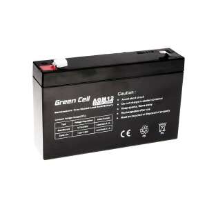 Green Cell AGM12 6V 7Ah maintenance-free sealed lead acid battery - Computers and Accessory