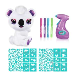 Canal Toys Airbrush Plush Koala set, includes white koala plush, airbrush, markers, and stencils - Plush Toy