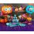 Halloween party decorations with Boo Trick or Treat balloon