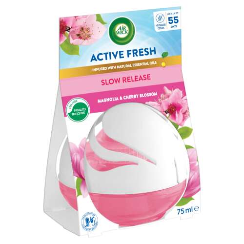 Air Wick Active Fresh Fresh Air Fresh Air Freshener Ball - Magnolia și flori de cireș 75ml