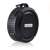 Blackbird BH1459 black waterproof Bluetooth speaker, angled view