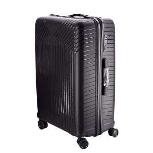 Valiză Dollcini Világjáró Bőrönd 24" neagră, cu carcasă rigidă, cu 4 roți - Dollcini Valize