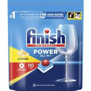 Finish Power All in 1 tablete pentru mașina de spălat vase Lemon 110db 74920785 Produse pentru masina de spalat