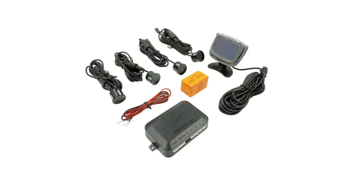 Profi 4 szenzoros tolatóradar LCD kijelzővel 74920966