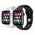 W26 Promax okosóra fekete és fehér színben, fekete és fehér szíjjal