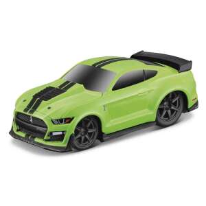 Maisto 1/64 model de mașină Ford Mustang Shelby GT350R, verde cu dungi negre - Maisto Tech