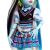 Közelkép a Monster High Frankie Stein baba ruhájáról