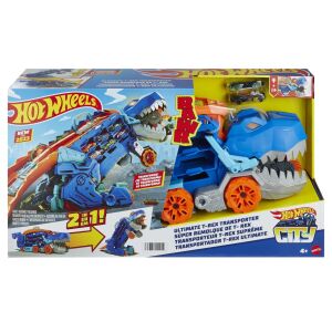 Hot Wheels City Pretvorivi Ultimate transporter automobila T-Rex