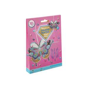 Sada veterných zvonov s diamantovou maľbou, vzor motýľa - Grafix