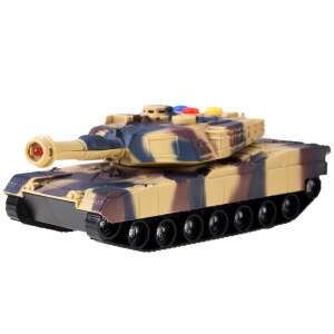 Katonai tank hang és fényeffektussal - terepszínű 74926470 Játék autók