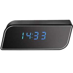 iUni SpyCam IP99 skrytá kamera hodinky, čierna, digitálne hodinky, Full HD, 150 stupňov široký uhol, nočné videnie, detekcia pohybu - IUni