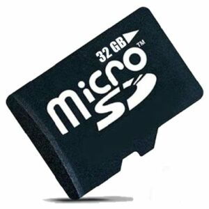 32GB MicroSDHC memory card for phones, cameras and tablets - GPS Navigation System