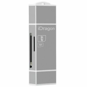 Четец на карти iUni Lightning + MicroUSB OTG, Външна памет за устройства iOS и Android, Сребрист 135449964 - IUni