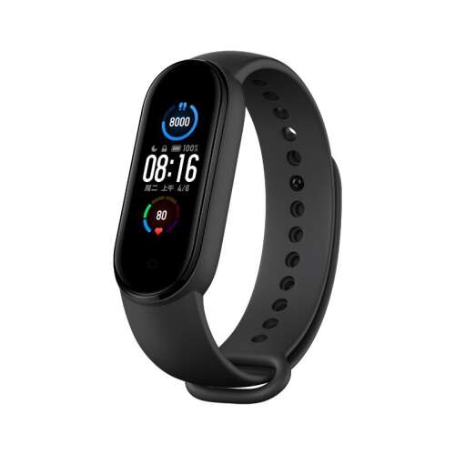 M5 Smart Band fitness tracker with heart rate monitor, sleep monitor, step counter, and more