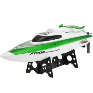 Távirányító csónak iUni FT009 Top Speed Racing Flipped Boat, Zöld 144453427 - IUni