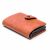 iUni P2 Brown RFID Wallet Angled View