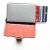 iUni P2 Brown RFID Wallet Open Card Holder