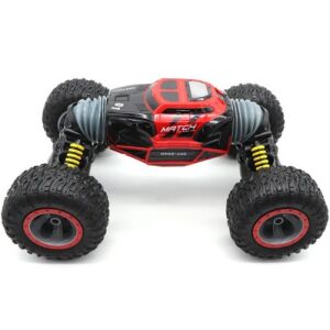 iUni 2168A Off Road Climbing Mașină RC, roșu și negru, vedere frontală - IUni