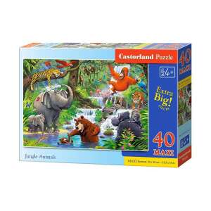 Castorland 40 piece extra big jungle animals puzzle for kids ages 4 and up - Puzzle