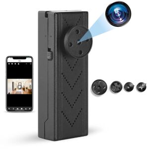 Przycisk kamery szpiegowskiej iUni IP131, 4K, Wifi, czujnik ruchu 146361154 - Wymarzona kamera