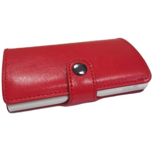 iUni P2 RFID Wallet with Card Slot, 6 Card Slots, Red
