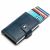 iUni P2 Blaue RFID Geldbörse mit Karten, sicherer Kartenhalter