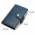 iUni P2 Blue RFID Wallet dimensions, compact card holder