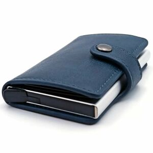 iUni P2 Blue RFID Wallet, card case - Men's Wallet