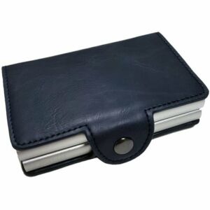 iUni P3 Dual RFID Geldbörse, 16 Karten, Marineblau 135444067 - IUni