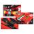 Close-up details of Wange Supercar building toy