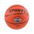Narancssárga Sports kosárlabda, 7-es méret, izolált