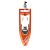 iUni FT009 Top Speed Racing Flipped Boat, pomarańczowy 144453428